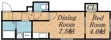 アクアコースト 202｜北海道札幌市中央区北六条西２５丁目(賃貸マンション1DK・2階・29.79㎡)の写真 その2