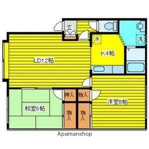 北海道札幌市東区北二十四条東７丁目(賃貸アパート2LDK・2階・61.20㎡)の写真 その2