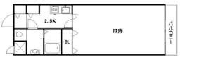 エルミーハイツ北12条 207 ｜ 北海道札幌市東区北十二条東５丁目（賃貸マンション1K・2階・25.92㎡） その2