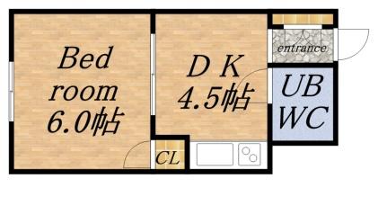 ＦＩＮＥ　ＣＲＥＳＴ　Ｎ12 301｜北海道札幌市北区北十二条西１丁目(賃貸マンション1DK・3階・18.68㎡)の写真 その2