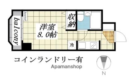 メゾン・ド・グルー 627｜北海道札幌市北区北二十条西４丁目(賃貸マンション1K・6階・18.38㎡)の写真 その2