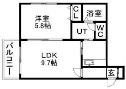 西線6条駅 5.1万円