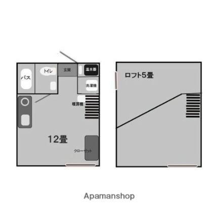 逍遙館 203｜北海道札幌市中央区南六条西１２丁目(賃貸マンション1LDK・2階・28.76㎡)の写真 その2