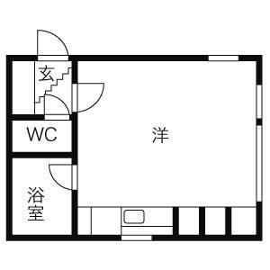 フォルミカ C3i｜北海道札幌市中央区南十一条西１３丁目(賃貸マンション1R・3階・27.22㎡)の写真 その2