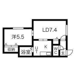 ゼスティ医大前 310｜北海道札幌市中央区南四条西１６丁目(賃貸マンション1LDK・3階・34.99㎡)の写真 その2