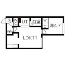 Ｌｉｓ　Ｂｌａｎｃ手稲 303 ｜ 北海道札幌市手稲区手稲本町一条１丁目（賃貸マンション1LDK・3階・37.08㎡） その2