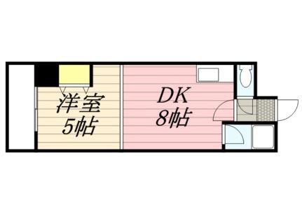 パークヒルズ中央 802｜北海道札幌市中央区南五条西１３丁目(賃貸マンション1LDK・8階・29.70㎡)の写真 その2