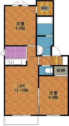 ＬＵＭＩＮＯＵＳ　ｏｏａｓａ　（ルミナス大麻） 305｜北海道江別市大麻ひかり町(賃貸アパート2LDK・3階・55.21㎡)の写真 その2