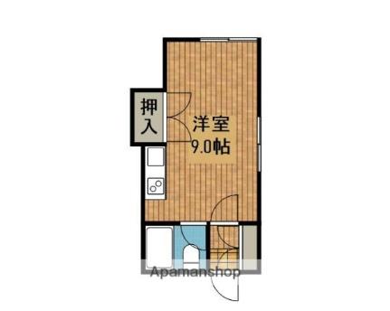 コーポ和 101 ｜ 北海道江別市大麻泉町（賃貸アパート1R・1階・20.50㎡） その2