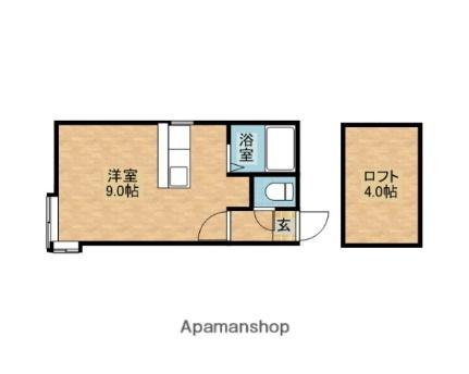 ラヴィ江別 201｜北海道江別市文京台(賃貸アパート1R・3階・26.40㎡)の写真 その2