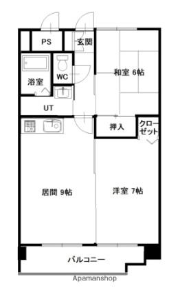 ノルテ6条通 ｜北海道旭川市六条通１６丁目(賃貸マンション2DK・3階・49.59㎡)の写真 その2