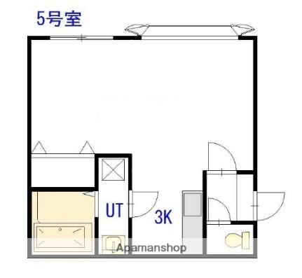 パークアベニュー新富 105 ｜ 北海道旭川市新富三条１丁目（賃貸アパート1K・1階・39.69㎡） その2