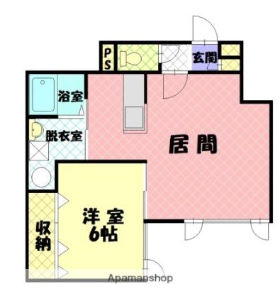 シャルマン  ｜ 北海道旭川市神楽五条５丁目（賃貸アパート1LDK・2階・38.16㎡） その2