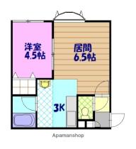 プレキャトランII  ｜ 北海道旭川市旭神二条４丁目（賃貸アパート1LDK・2階・29.42㎡） その2