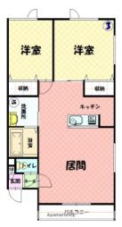 旭川四条駅 6.8万円