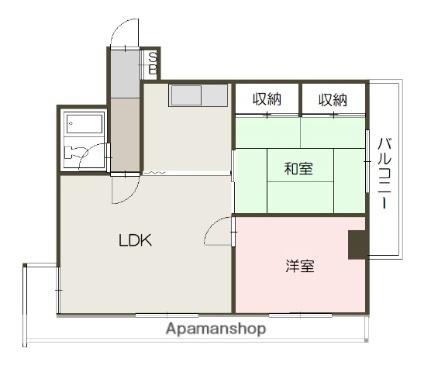 エーコー2条ビル 301｜北海道旭川市二条通１３丁目(賃貸マンション2LDK・3階・57.11㎡)の写真 その2