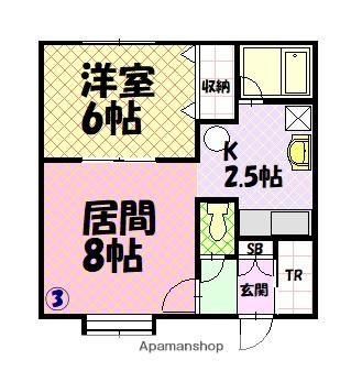 ジュリＢ棟 ｜北海道旭川市東光十六条４丁目(賃貸アパート1LDK・1階・31.59㎡)の写真 その2