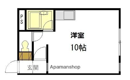 メゾン・ド・アーブルＤ ｜北海道旭川市宮下通２６丁目(賃貸マンション1R・1階・24.94㎡)の写真 その2