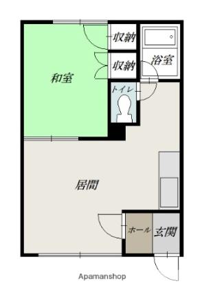 南5条シャトレＢ ｜北海道旭川市南五条通２２丁目(賃貸アパート1LDK・2階・35.64㎡)の写真 その2