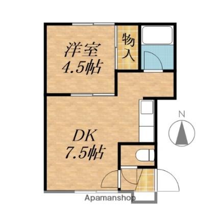 北海道帯広市西十条南２９丁目（賃貸アパート1DK・2階・28.90㎡） その2