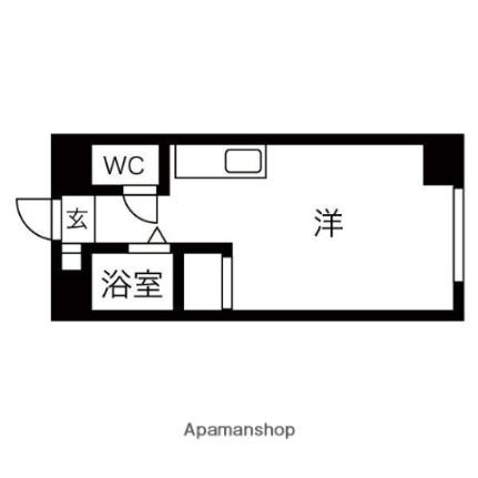 ベルテ北広島 608 ｜ 北海道北広島市中央２丁目（賃貸マンション1R・6階・26.00㎡） その2