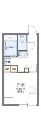 レオパレス大麻新町 202｜北海道江別市大麻新町(賃貸アパート1K・2階・20.28㎡)の写真 その2