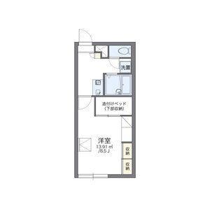 レオパレスグリンヒル 202｜北海道江別市大麻中町(賃貸アパート1K・2階・23.18㎡)の写真 その2