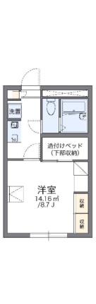 レオパレス里塚ベストフラット 103 ｜ 北海道札幌市清田区里塚緑ケ丘１１丁目（賃貸アパート1K・1階・23.18㎡） その2