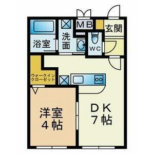 ル・フォートＫII 406｜北海道江別市文京台(賃貸マンション1DK・4階・27.00㎡)の写真 その2