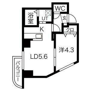 ラポム美園 501｜北海道札幌市豊平区美園七条６丁目(賃貸マンション1DK・5階・27.22㎡)の写真 その2