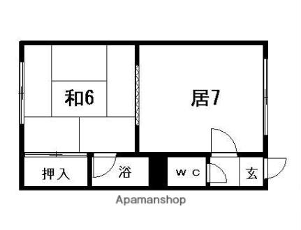 リバティハイツ 2E｜北海道札幌市豊平区月寒東二条１丁目(賃貸アパート1DK・2階・29.70㎡)の写真 その2