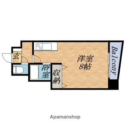 アンジェリーク・コア 210｜北海道札幌市東区北十四条東４丁目(賃貸マンション1R・2階・20.72㎡)の写真 その2