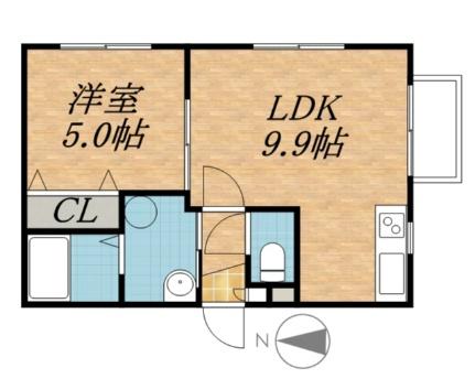 リュクス元町 305｜北海道札幌市東区北二十一条東１４丁目(賃貸マンション1LDK・3階・30.78㎡)の写真 その2