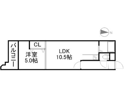 ミラバ札幌中央 1106｜北海道札幌市中央区北六条西１０丁目(賃貸マンション1LDK・11階・33.70㎡)の写真 その2