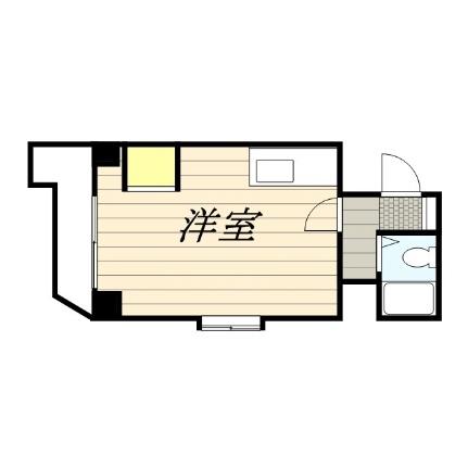 シティハイムＮ18 0411｜北海道札幌市北区北十八条西４丁目(賃貸マンション1DK・4階・27.32㎡)の写真 その2