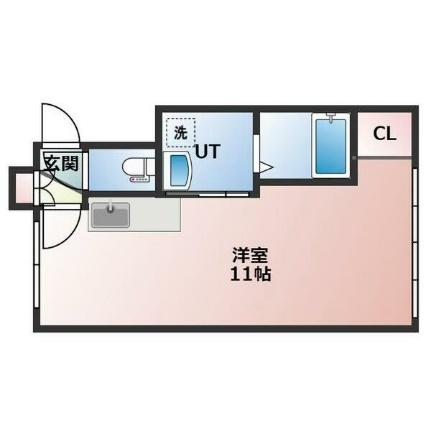 マンション春香 8｜北海道札幌市中央区北十二条西１６丁目(賃貸アパート1DK・2階・26.73㎡)の写真 その2