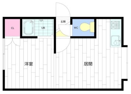 北10条ファミリーハイツ 208｜北海道札幌市東区北十条東１２丁目(賃貸アパート1DK・2階・19.60㎡)の写真 その2