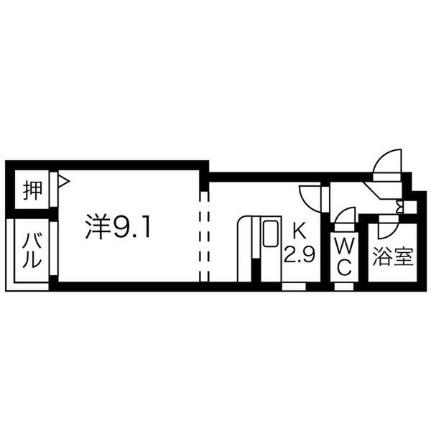 ノースコート18 202 ｜ 北海道札幌市北区北十八条西６丁目（賃貸マンション1K・2階・27.45㎡） その2