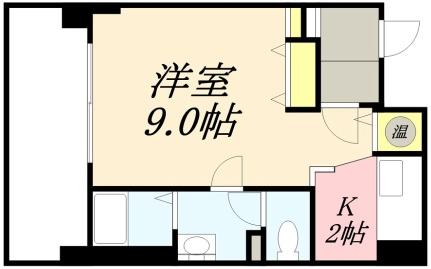 オタルベイサイドシティ8棟 507｜北海道小樽市築港(賃貸マンション1K・5階・32.00㎡)の写真 その2
