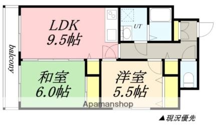 マルキ92 201｜北海道小樽市長橋４丁目(賃貸マンション2DK・2階・47.79㎡)の写真 その2