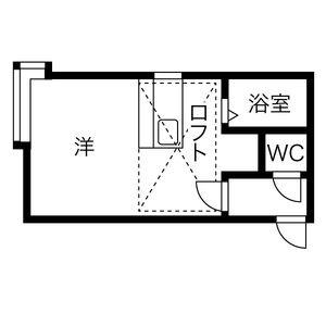 グランプリ東雲 203｜北海道小樽市東雲町(賃貸アパート1DK・3階・16.30㎡)の写真 その2