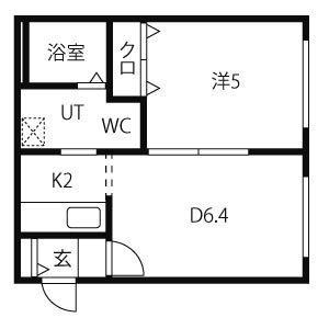 ブランノワール東札幌 403｜北海道札幌市白石区東札幌二条３丁目(賃貸マンション1LDK・4階・26.95㎡)の写真 その2