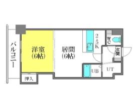 フェアフィールド菊水 00303 ｜ 北海道札幌市豊平区豊平一条２丁目（賃貸マンション1DK・3階・32.40㎡） その2