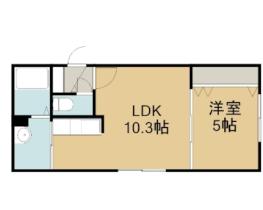 ノースポインツ澄川 301 ｜ 北海道札幌市南区澄川四条２丁目（賃貸マンション1LDK・3階・36.36㎡） その2