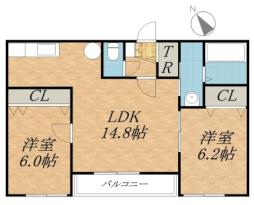 北34条駅 8.0万円