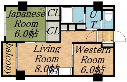 ドミ円山 102｜北海道札幌市中央区南六条西２５丁目(賃貸マンション1LDK・1階・42.90㎡)の写真 その2