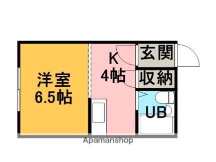 ほくせいハイツＣ 205｜北海道札幌市手稲区前田四条１３丁目(賃貸アパート1K・2階・21.87㎡)の写真 その2