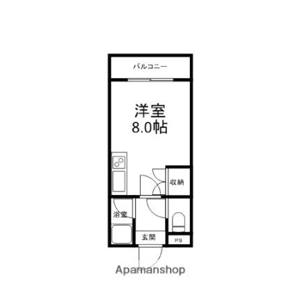 レ・フランセ宮の森 107｜北海道札幌市中央区宮の森二条４丁目(賃貸マンション1R・1階・18.27㎡)の写真 その2