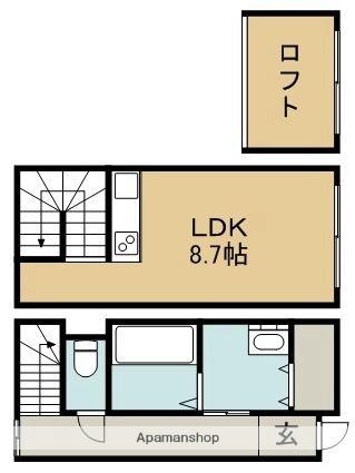 ＶＡＲＭＨＡＵＳ 101｜北海道札幌市手稲区前田十条１４丁目(賃貸アパート1R・1階・31.09㎡)の写真 その2