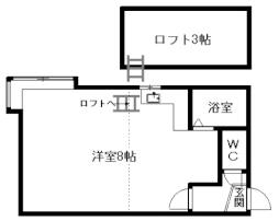 西11丁目駅 3.4万円